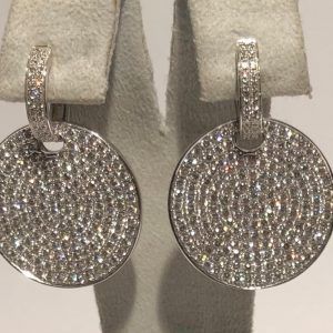 Pendientes disco grande